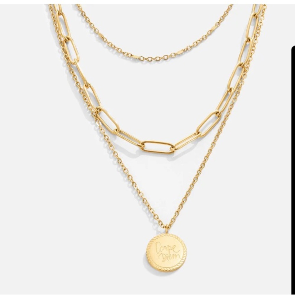 Geya Coin Layered Necklace